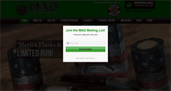 Desktop Screenshot of madcustomcoating.com